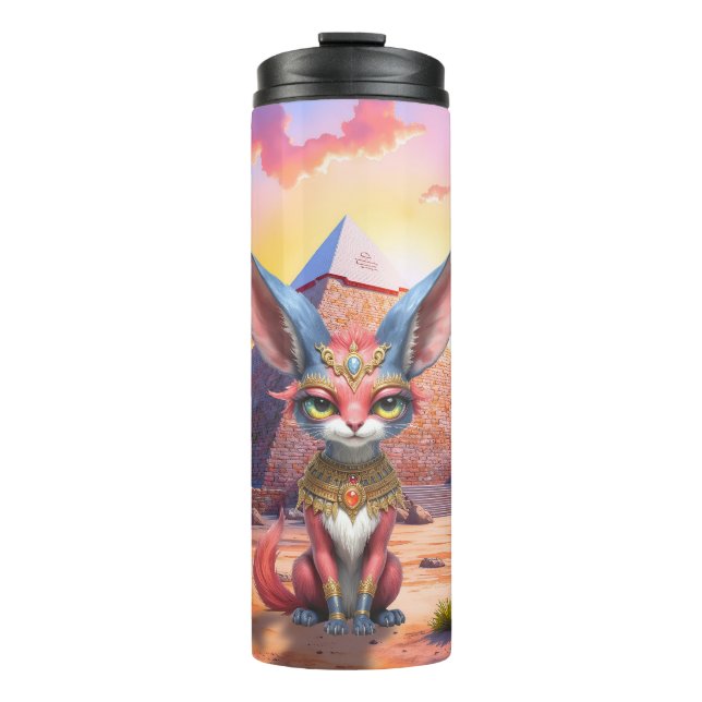 Heiliger Wüstenhüter Thermosbecher (Vorderseite)