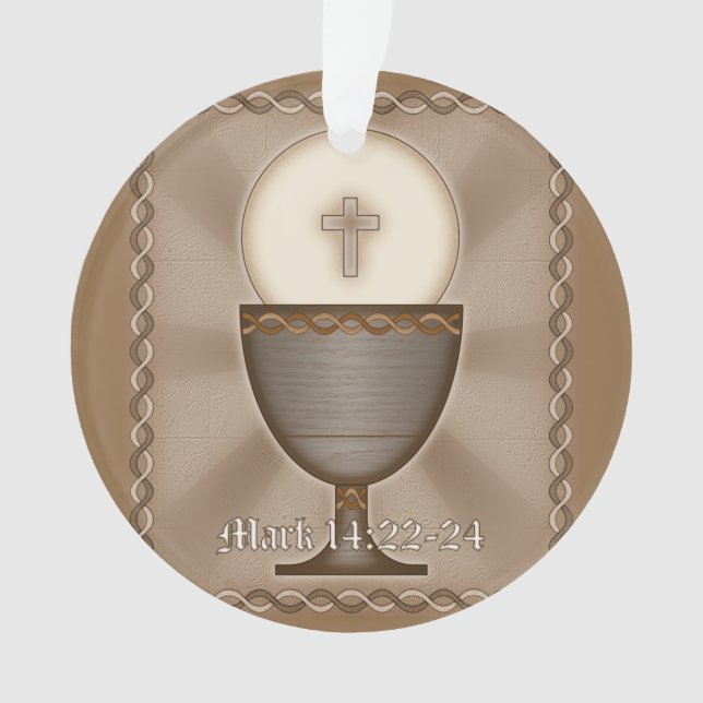Heiliges Abendmahl Ornament (Vorderseite)