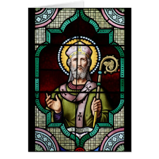 Heiliges Anselm der Canterbury-Buntglas-Kunst