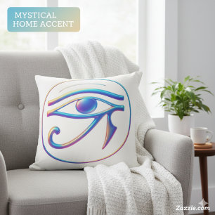 Heiliges Auge - Mystische Moderne Kunst Kissen
