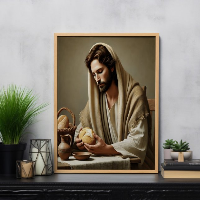 Heiliges Brot: Jesus’ Liebesgeste Poster (Von Creator hochgeladen)