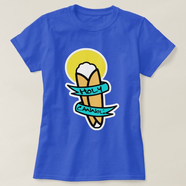 Heiliges Cannoli T-Shirt (Design vorne)