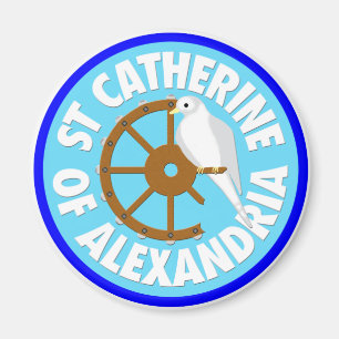 Heiliges Catherine von Alexandria Magnet