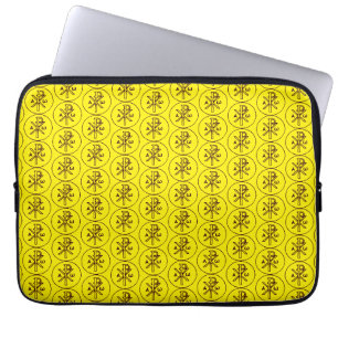 Heiliges Chi-Rho-Christogramm Fine Art Laptopschutzhülle