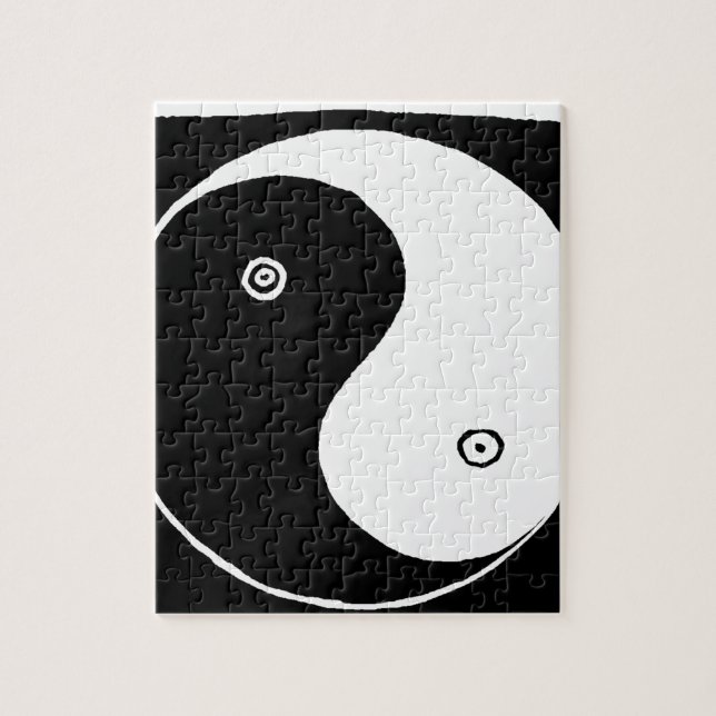 Heiliges Chinese Yin Yang Angelegenheiten-Symbol (Vertikal)