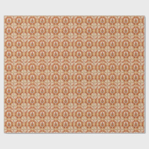 Heiliges Flammen-Lotus-Mandala - Feuerphönix-Muste Geschenkpapier
