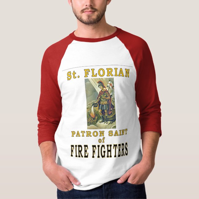 HEILIGES FLORIAN T-Shirt (Vorderseite)
