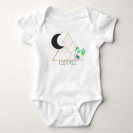Heiliges Geometriebaby gemacht von der Magie. Baby Strampler