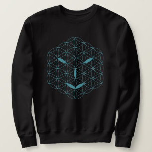 Heiliges Gesicht - Arcturian 02, Sea Green-Tr. Sweatshirt