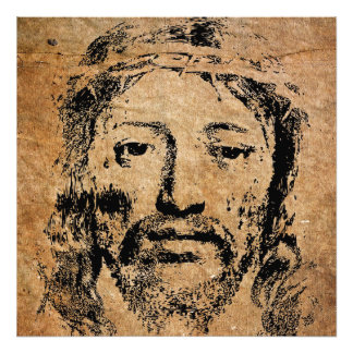Heiliges Gesicht Jesu Christi Fotodruck