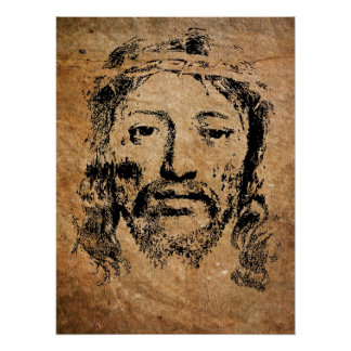 Heiliges Gesicht Jesu Christi Poster
