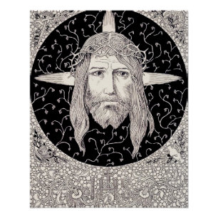 Heiliges Gesicht Jesu Christi Poster