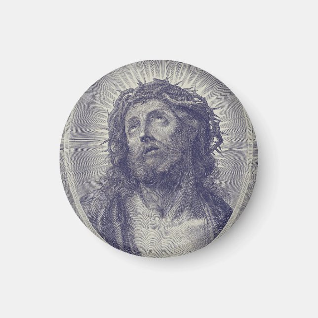 Heiliges Gesicht Jesu Magnet (Vorne)