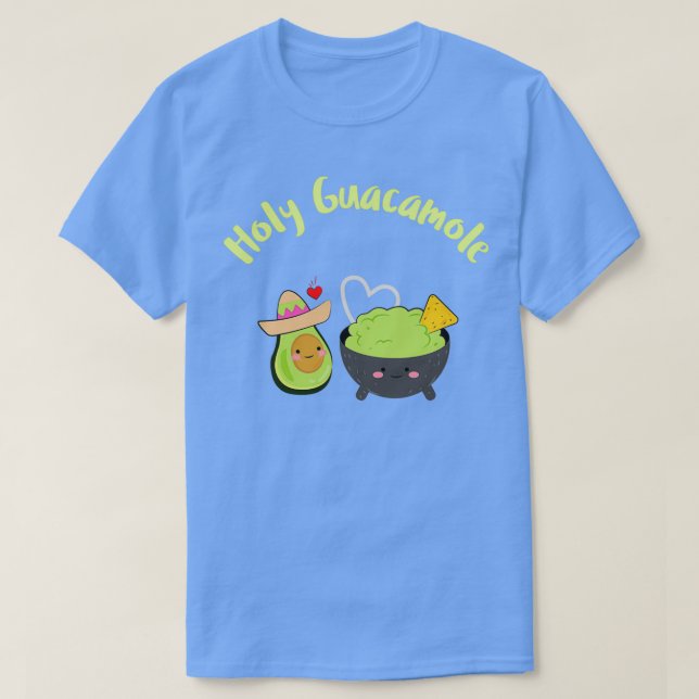 Heiliges Guacamole Avocado Shirt (Design vorne)