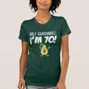 Heiliges Guacamole bin ich die 70 Cartoon-Avocado T-Shirt