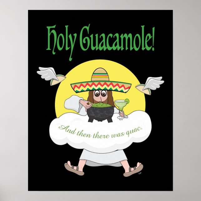 Heiliges Guacamole-Poster Poster (Vorne)