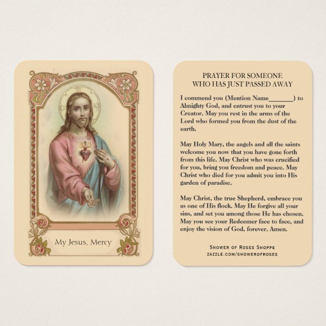 Heiliges Herz Jesu Beerdigung des religiösen Beile (Vorne & Hinten)