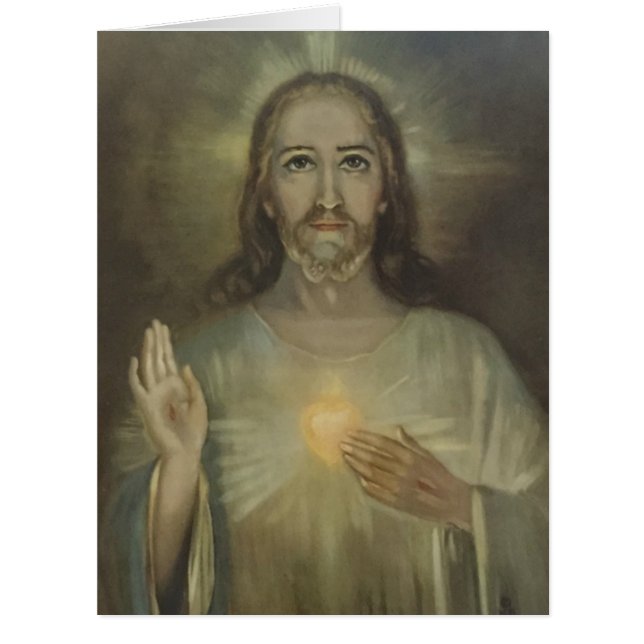 Heiliges Herz Jesu Begeisterung (Vorderseite)