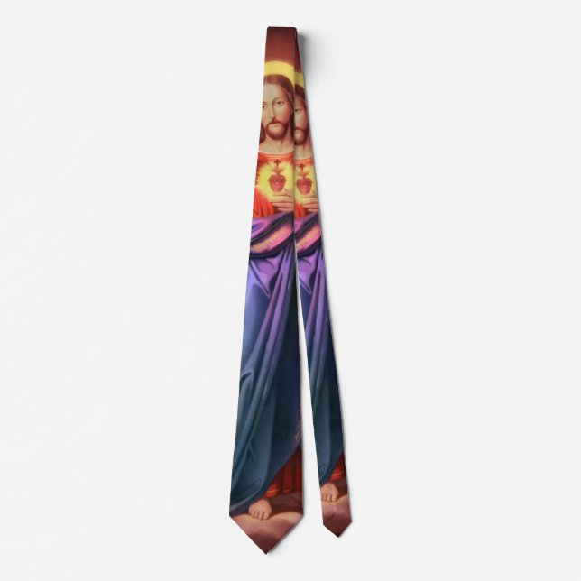 Heiliges Herz Jesu Christi Krawatte (Vorderseite)