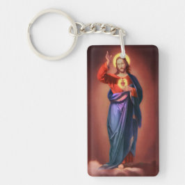 Heiliges Herz Jesu Christi Schlüsselanhänger