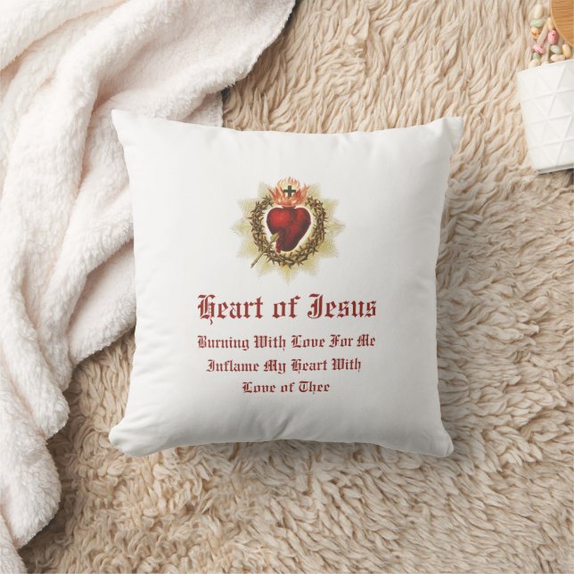Heiliges Herz Jesu Keuchkissen Kissen (Decke)