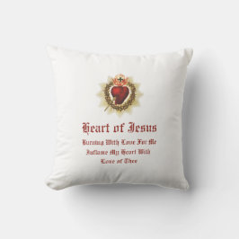 Heiliges Herz Jesu Keuchkissen Kissen