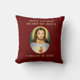 Heiliges Herz Jesu Keuchkissen Kissen