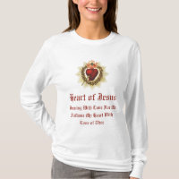 Heiliges Herz Jesu Langschläfer T - Shirt