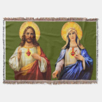 Heiliges Herz Jesu & Unbeflecktes Herzblanket