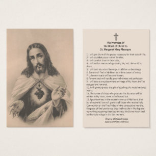 Heiliges Herz Jesu verspricht St. Margaret Mary