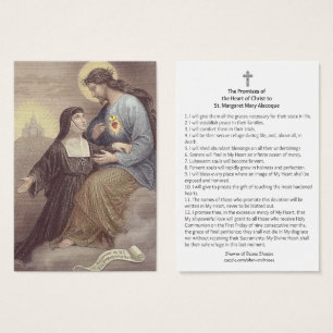 Heiliges Herz Jesu verspricht St. Margaret Mary