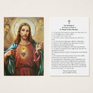 Heiliges Herz Jesu verspricht St. Margaret Mary