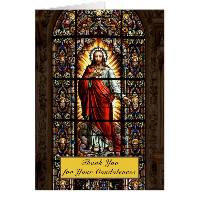 Heiliges Herz Jesus    katholisches Beerdigungsgeb (Vorne)