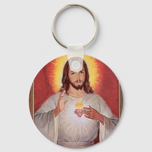 Heiliges Herz Jesuss Schlüsselanhänger