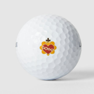 Heiliges Herz katholisch Golfball