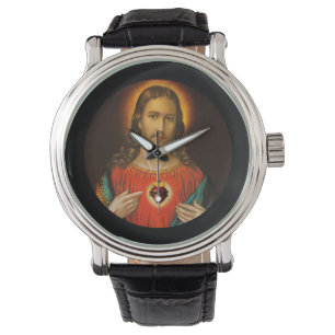 Heiliges Herz von Jesus c1899 Armbanduhr