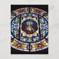 Heiliges Herz von Jesus festgehaltenes Glasfenster