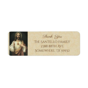 Heiliges Herz von Jesus-Katholischem danken Ihnen