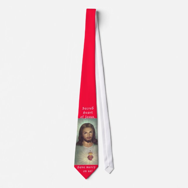 Heiliges Herz von Jesus Krawatte (Vorderseite)