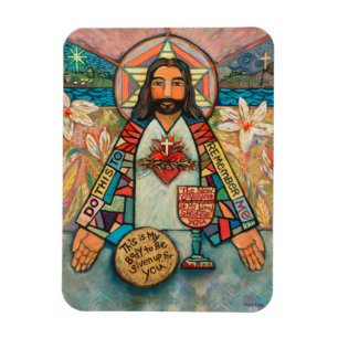 Heiliges Herz von Jesus-Magneten Magnet