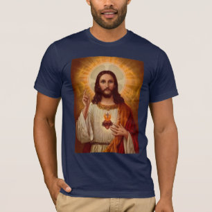 Heiliges Herz von Jesus T-Shirt