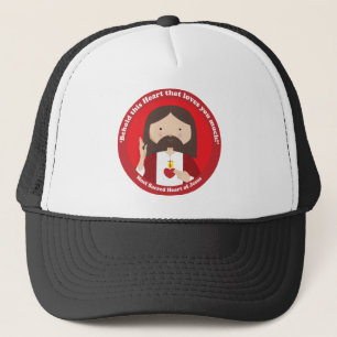 Heiliges Herz von Jesus Truckerkappe