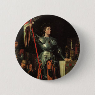 Heiliges Jeanne d'Arc Button