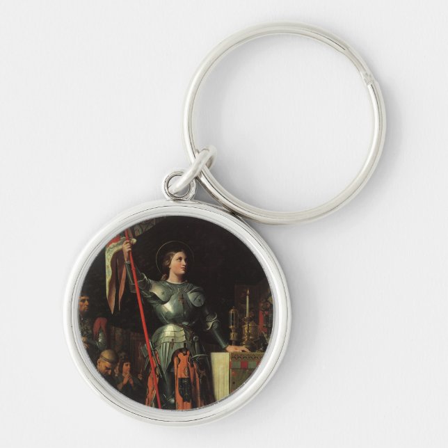 Heiliges Jeanne d'Arc Schlüsselanhänger (Vorne)