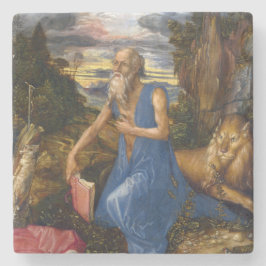 Heiliges Jerome in der Wildnis durch Durer Steinuntersetzer