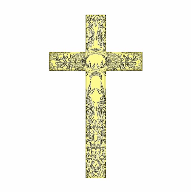 "Heiliges Kreuz " Fotoskulptur Schlüsselanhänger (Vorne)