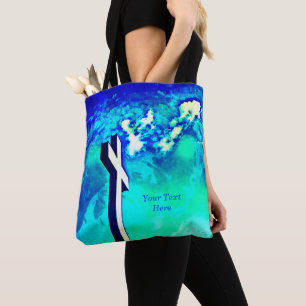 Heiliges Kreuz Sapphire Blue N Aqu Tasche