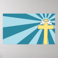 Heiliges Kreuz und Tauben