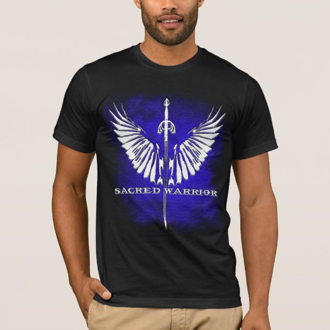 Heiliges Kriegerslogo T-Shirt (Vorderseite)