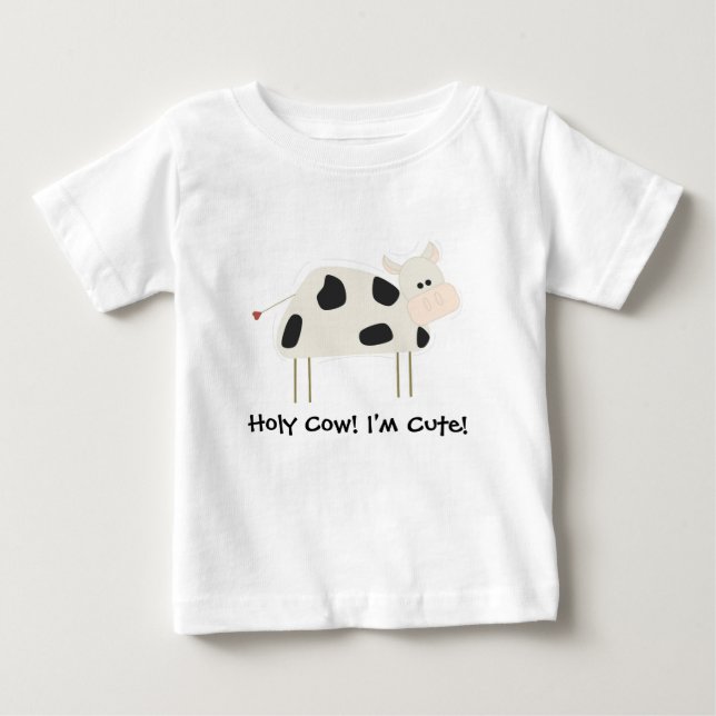 Heiliges Kuh-Shirt Baby T-shirt (Vorderseite)